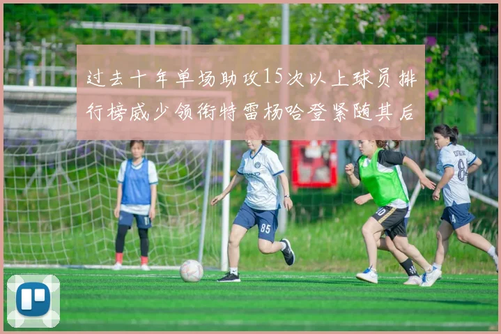 过去十年单场助攻15次以上球员排行榜威少领衔特雷杨哈登紧随其后